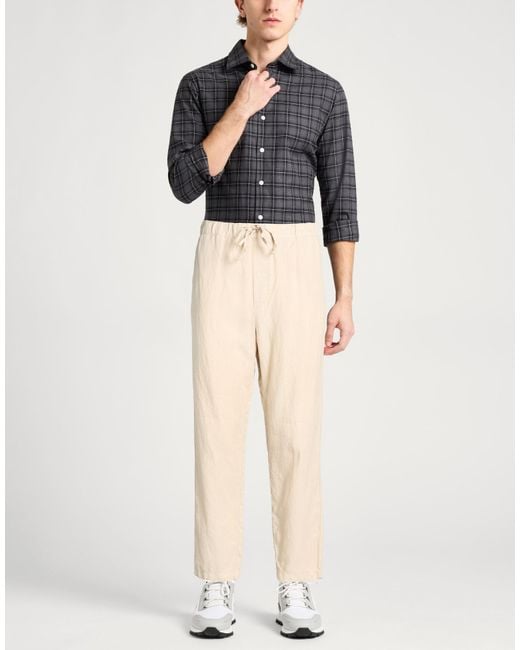 120% Lino Natural Trouser for men