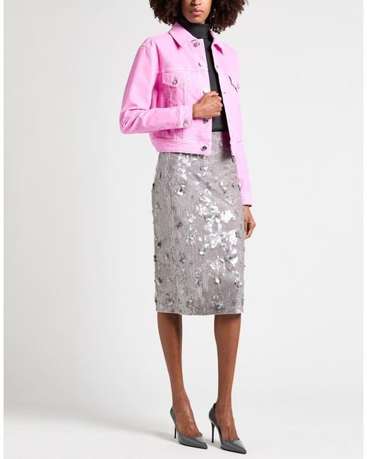 Rabanne Pink Jacket Cotton, Viscose, Elastane