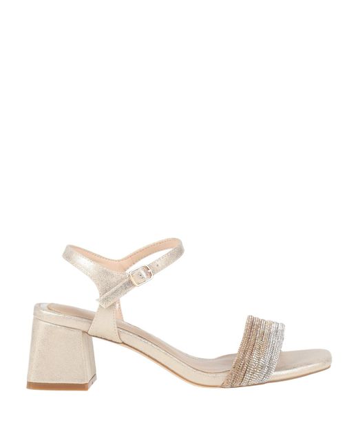 CafeNoir Natural Sandals