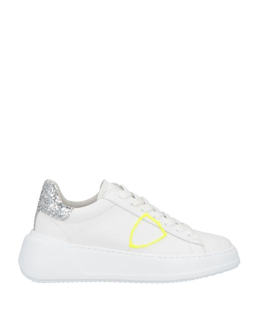 Philippe Model White Sneakers Leather