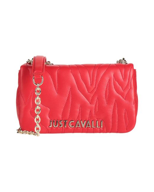 Just Cavalli Red Cross-Body Bags