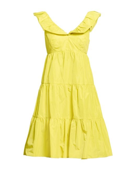 Maliparmi Yellow Midi Dresses