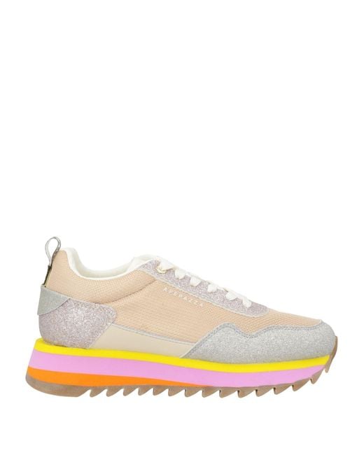 Apepazza Multicolor Sneakers Leather, Textile Fibers