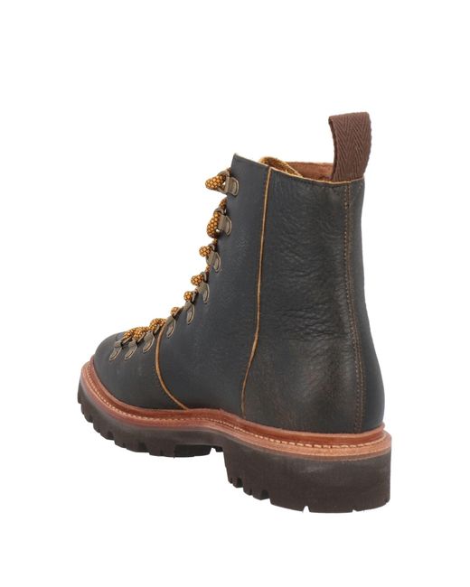 GRENSON Brown Ankle Boots for men