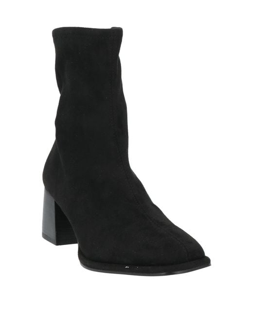 Steve Madden Black Ankle Boots