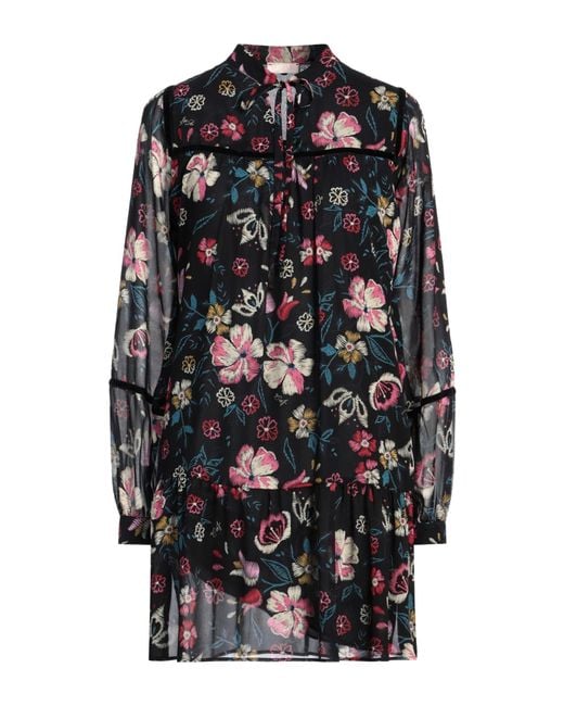 Liu Jo Black Mini Dress Polyester