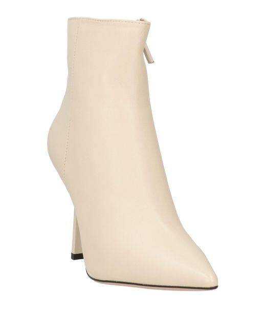 Lola Cruz Natural Ankle Boots