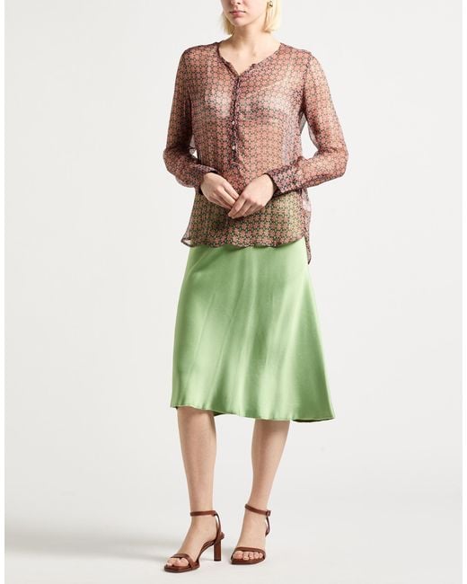 Robert Friedman Pink Top Silk, Elastane