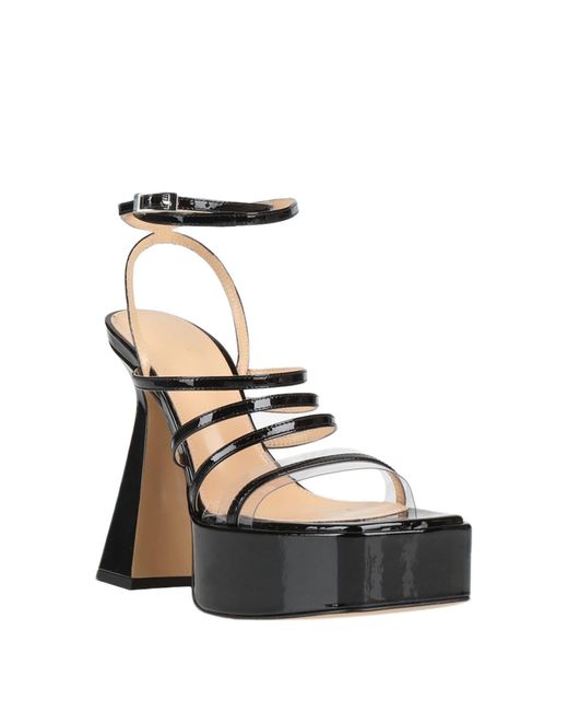 Mach & Mach Black Sandals