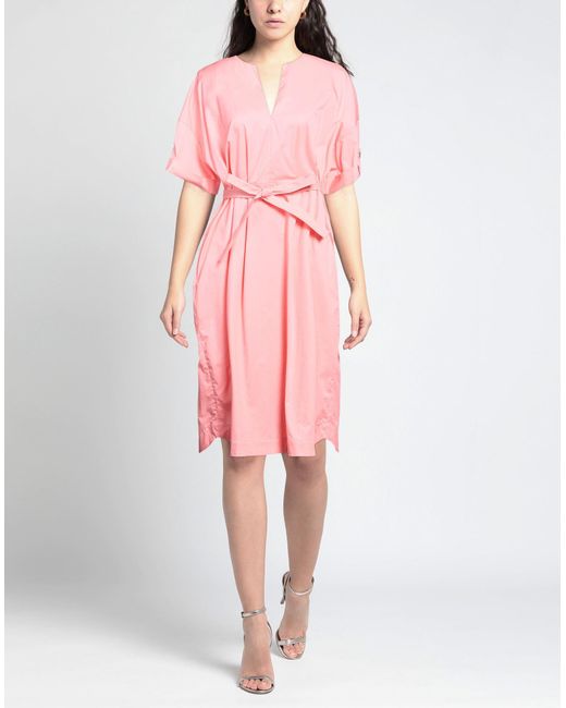 Peserico Pink Midi Dress