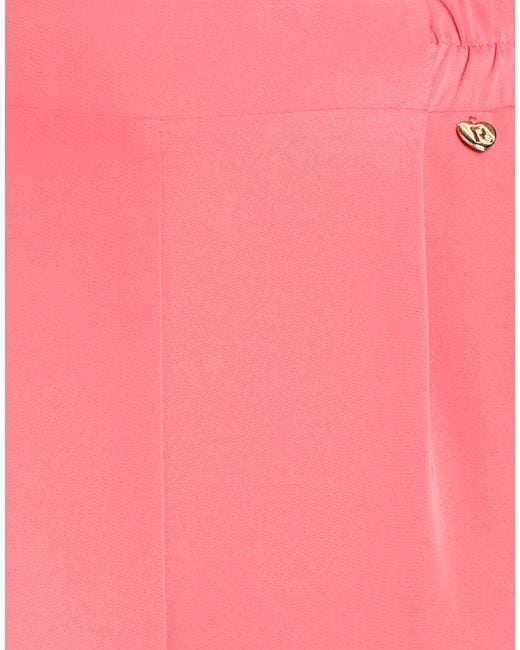 Rinascimento Pink Coral Pants Polyester, Elastane