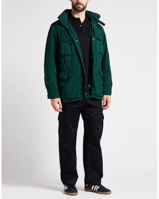 Aspesi Green Jacket Polyester, Polyamide for men