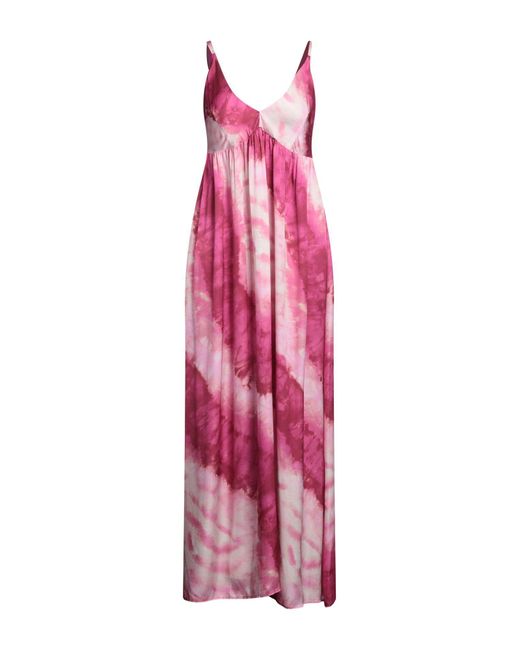 Kaos Pink Midi Dress