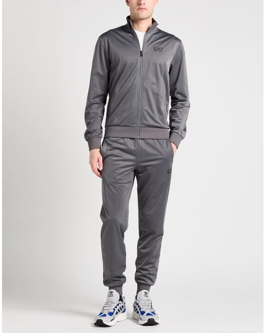 EA7 Gray Tracksuit for men