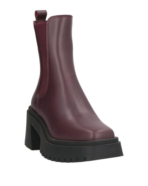 Steve Madden Purple Ankle Boots