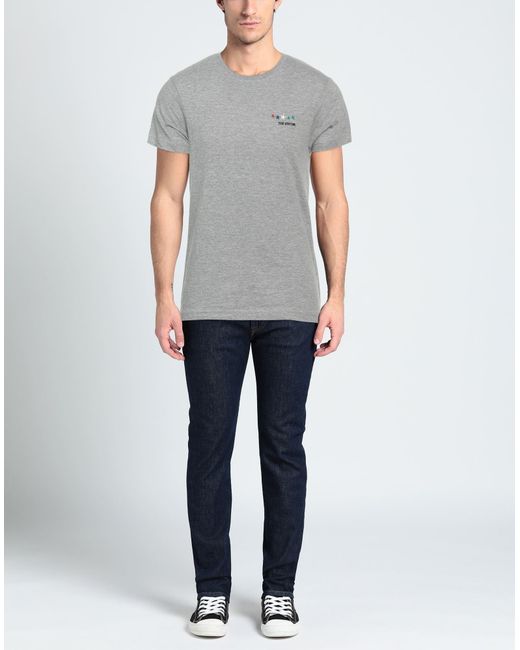 Saucony Gray T-Shirt Cotton for men