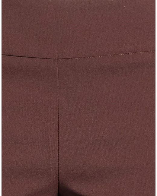 Rinascimento Purple Pants Polyester, Elastane