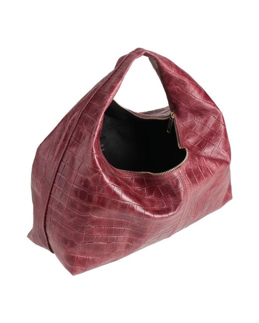 Laura Di Maggio Red Handbag Leather