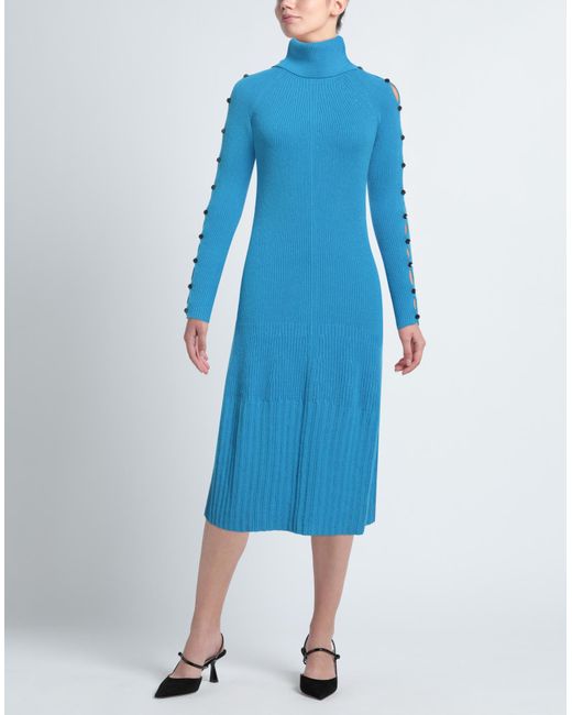 Proenza Schouler Blue Midi Dress
