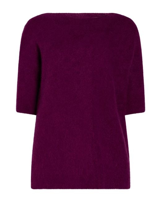 Pullover Kontatto de color Purple