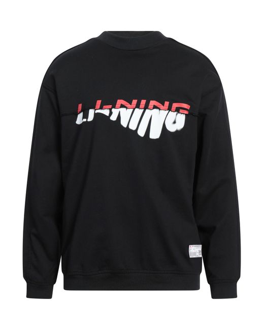 Li-ning Black Sweatshirt for men