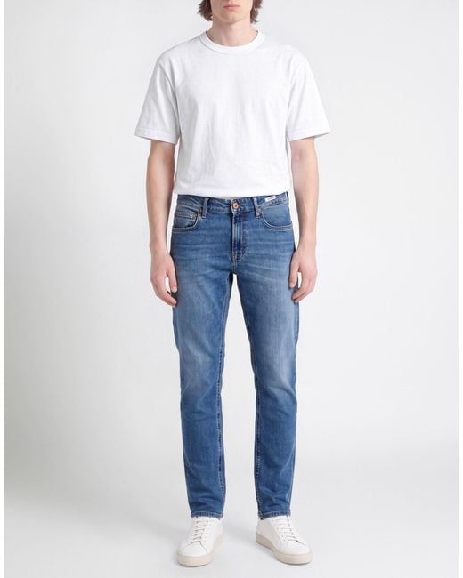 Uniform Blue Jeans Cotton, Elastane for men