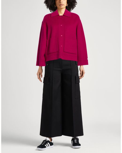 Paltò Pink Jacket Wool, Nylon