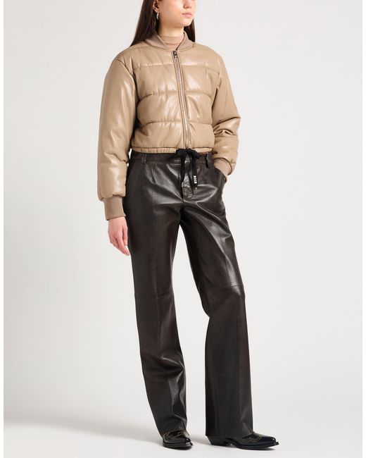 MSGM Natural Puffer Polyester