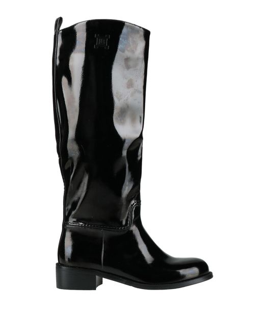 Laura Biagiotti Black Boot Synthetic Material