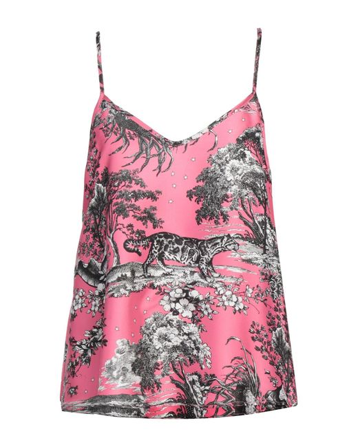 Shirtaporter Pink Top Polyester