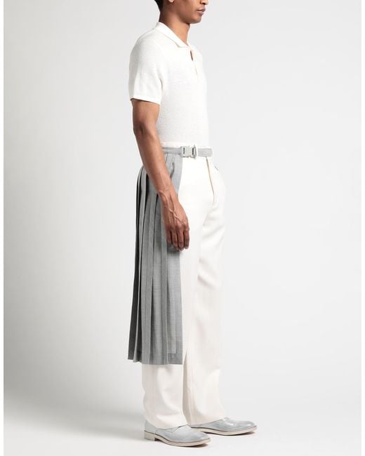Dior Gray Belt Virgin Wool for men