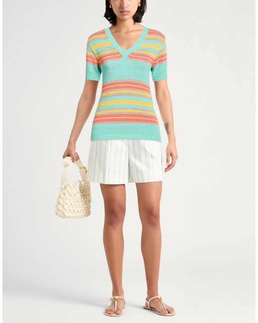 Tod's Green Light Sweater Cotton, Viscose, Linen, Polyamide