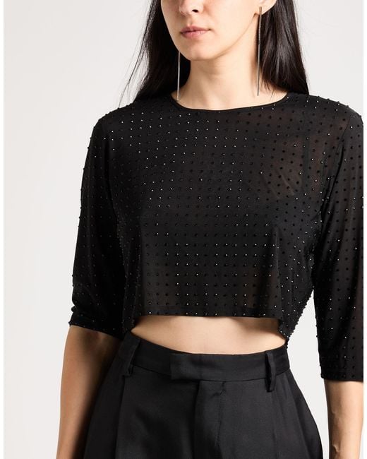 Tassos Mitropoulos Black Top Polyester, Elastane