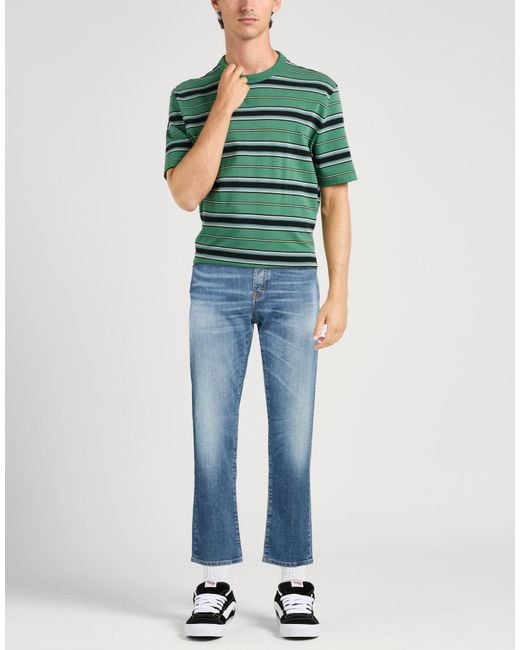 Department 5 Blue Jeans Cotton, Rubber for men