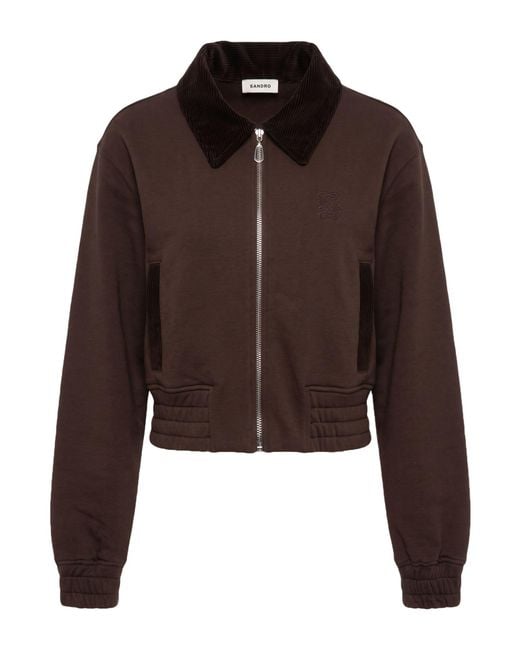 Sudadera Sandro de color Brown