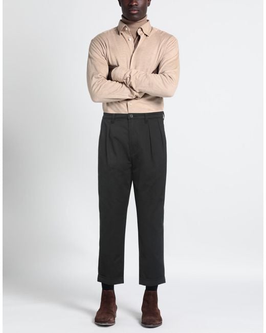 Daniele Alessandrini Gray Pants for men