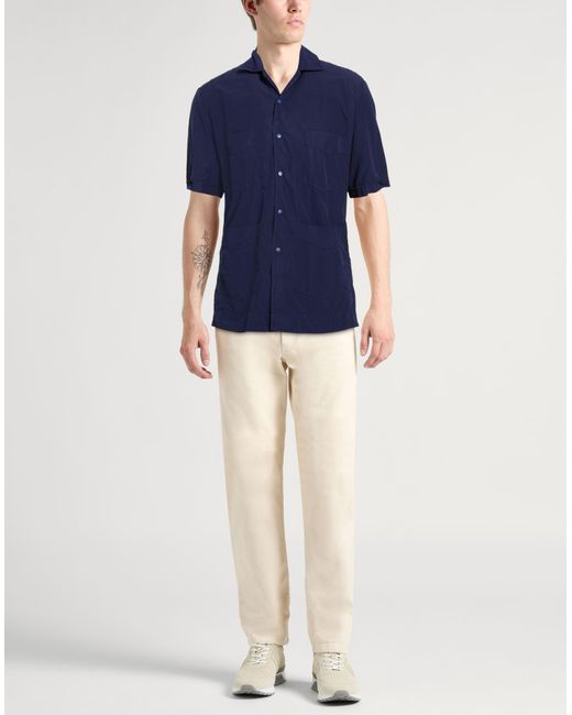 Aspesi Blue Shirts for men