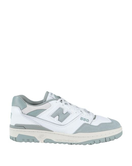 New Balance White Trainers for men
