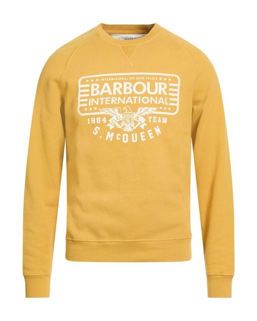 Barbour Yellow Sweatshirts for men
