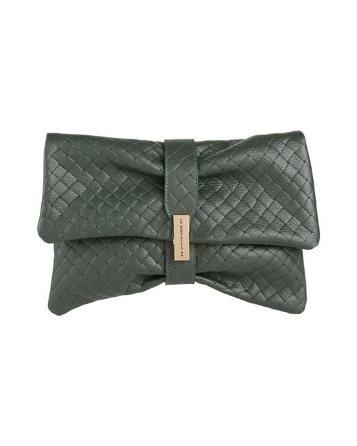 Marc Ellis Green Dark Handbag Leather