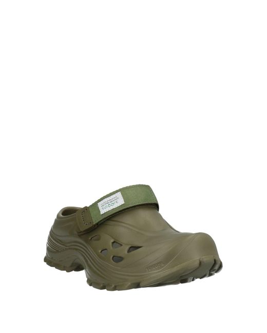 Suicoke Green Mules & Clogs