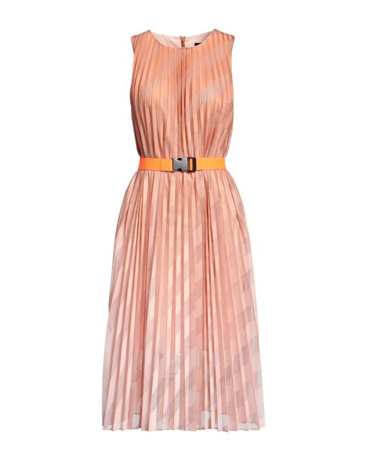 ARMANI EXCHANGE Pink Midi-Kleid