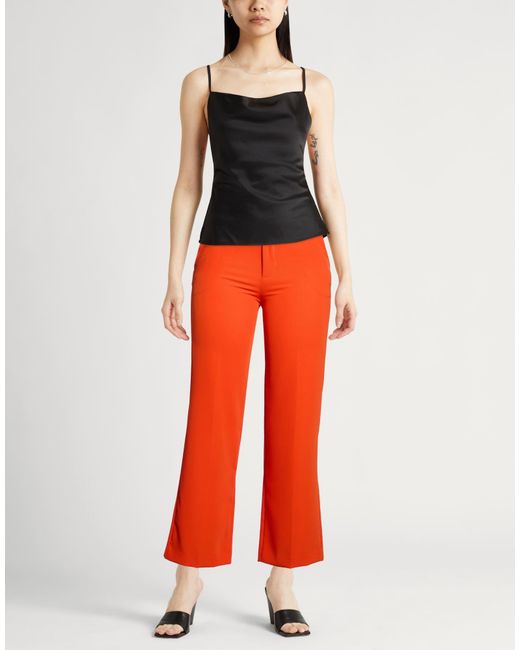 Liu Jo Red Pants Polyester