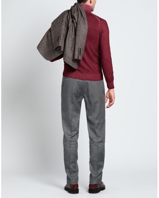 Peserico Gray Trouser for men