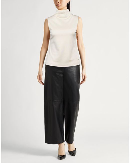 Agnona White Top Silk, Metal