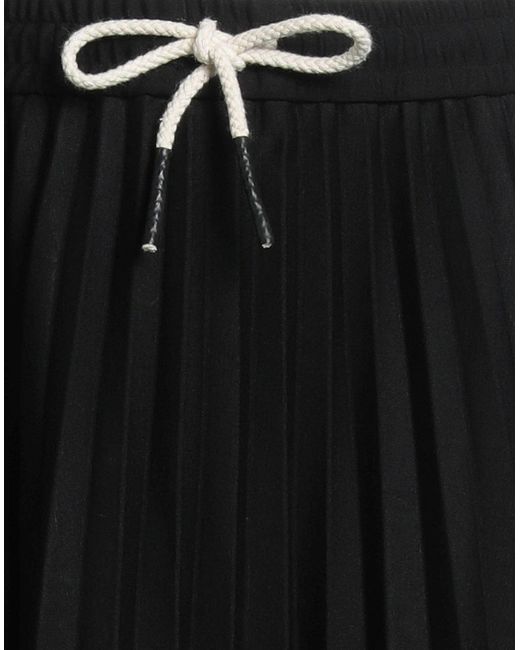 Ottod'Ame Black Midi Skirt