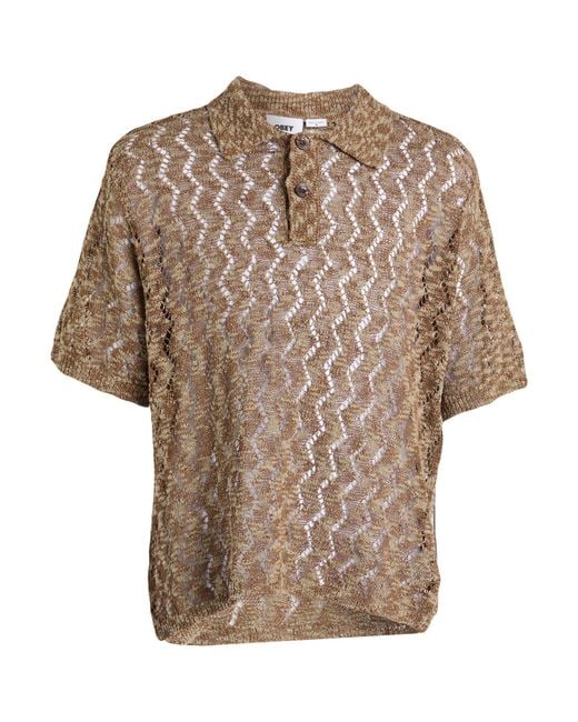 Obey Pullover in Natural für Herren