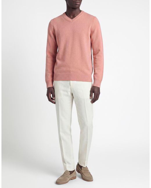 Pullover Roberto Collina de hombre de color Pink