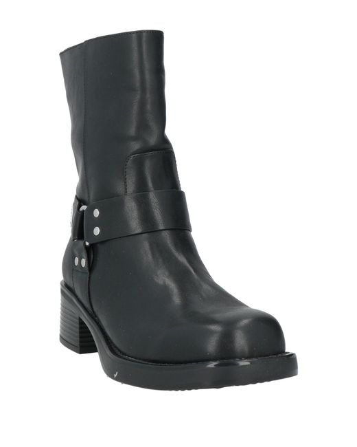 Just Cavalli Black Ankle Boots