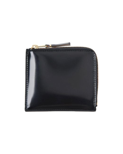 Comme des Garçons Black Coin Purse Cowhide